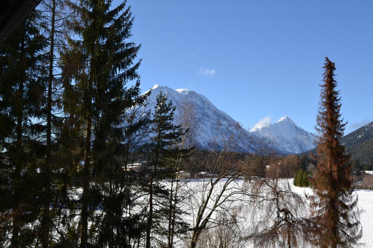 Andys Bergblick Apartment Leutasch Exterior foto
