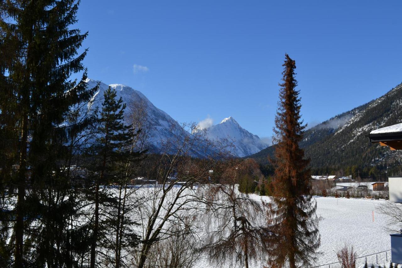 Andys Bergblick Apartment Leutasch Exterior foto